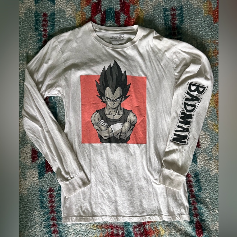 Dragon Ball Z - Vegeta Badman longlseeve size medium